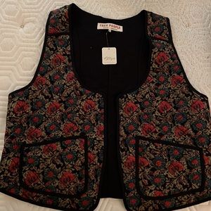NWT Free People Kenzie Quilted Vest